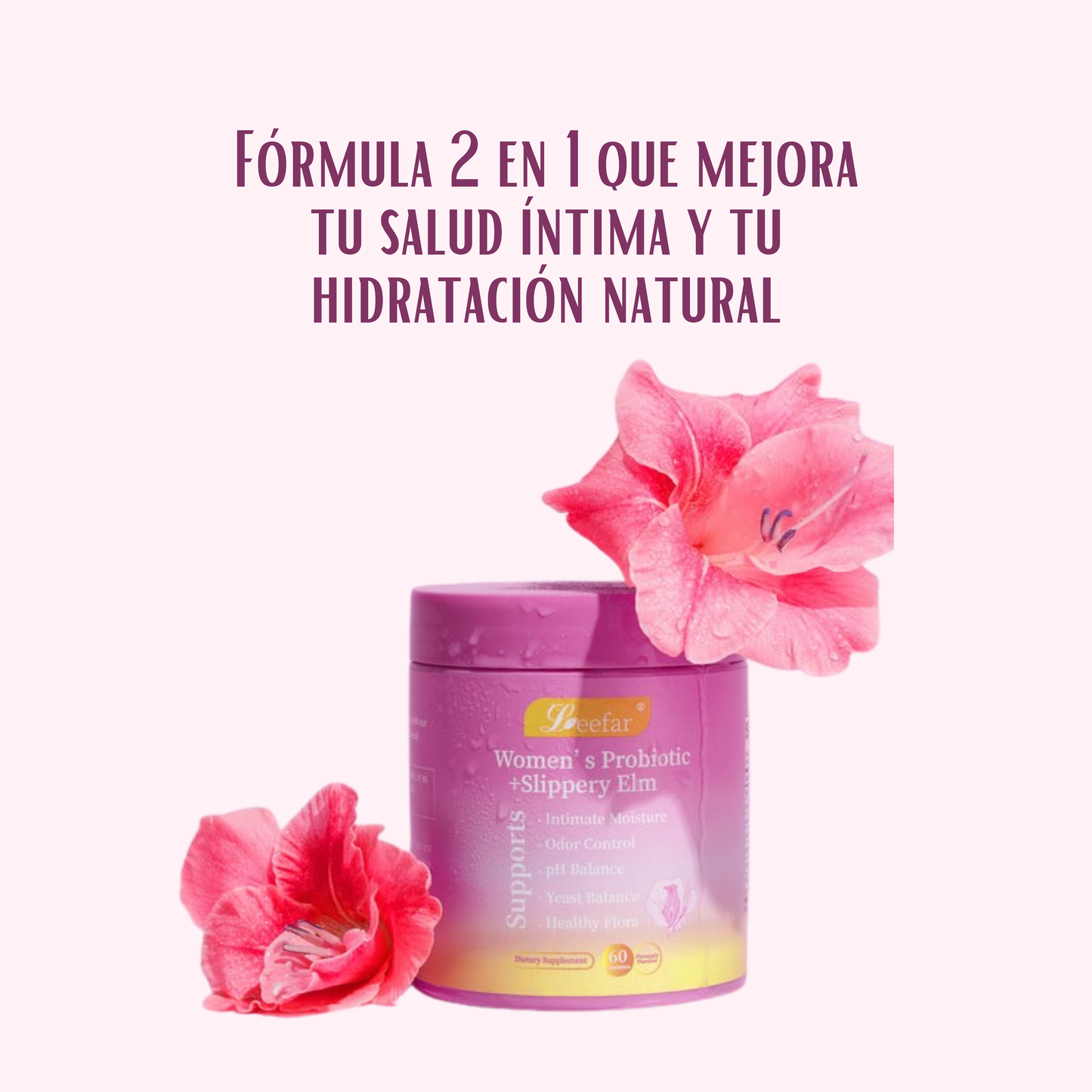 Gummies Probióticas para Equilibrio Íntimo