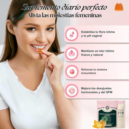 Gummies Probióticas para Equilibrio Hormonal e Íntimo