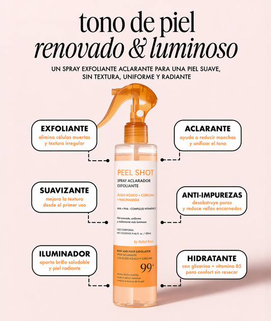 Peel Shot™ - Exfoliante Corporal Aclarante